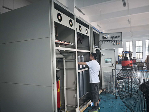 高壓電容柜組裝2 高壓電容柜組裝2